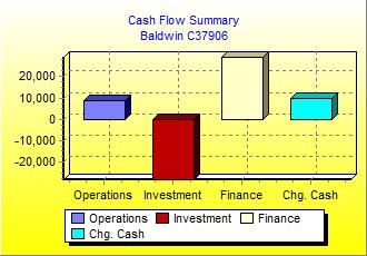 Cash Flow Summary Chart